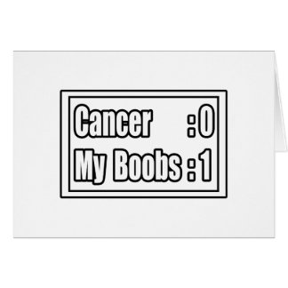 I Beat Breast Cancer (Scorebord)