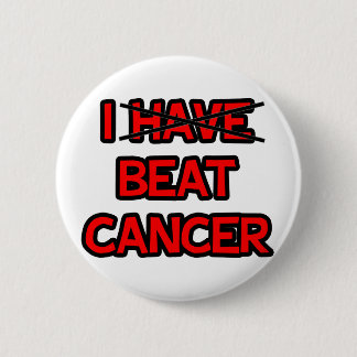 I Beat Cancer Ronde Button 5,7 Cm
