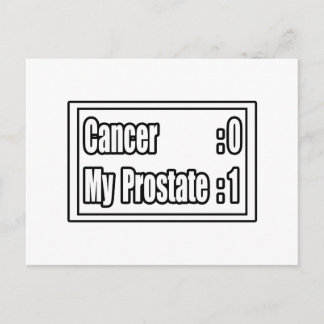 I Beat Prostate Cancer (Scorebord) Briefkaart