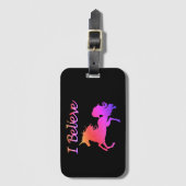 I Believe in Unicorns Bagagelabel (Voorkant (verticaal))