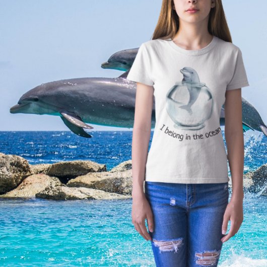I Belong in the Ocean Vide the Tanks Dolphin