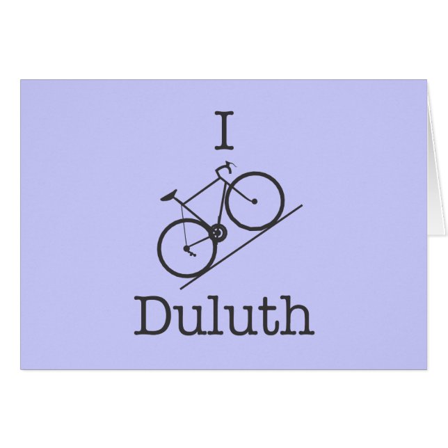 I Bike Duluth (Devant horizontal)