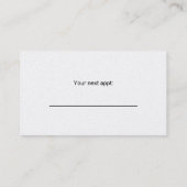 I Bike Duluth Afsprakenkaartje (Achterkant)