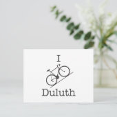 I Bike Duluth Briefkaart (Staand voorkant)