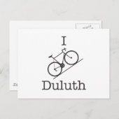 I Bike Duluth Briefkaart (Voorkant / Achterkant)