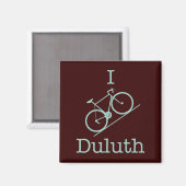 I Bike Duluth Magneet (Voorkant / Achterkant)