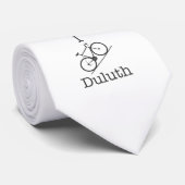 I Bike Duluth Stropdas (Opgerold)