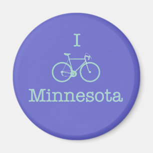 I Bike Minnesota Magneet