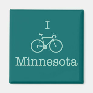 I Bike Minnesota Magneet