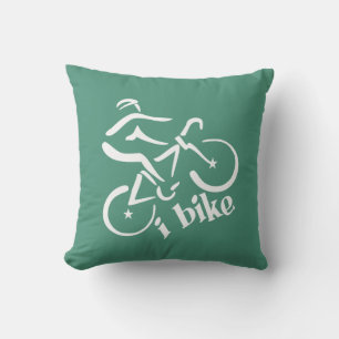 I BIKE oreiller de jetage couleur personnalisée