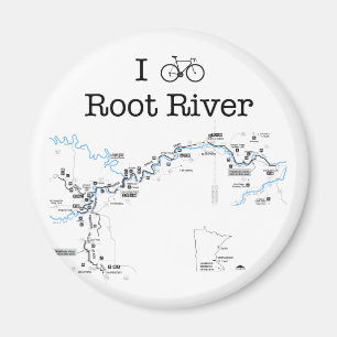 I Bike Root River Magneet