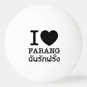 I Black Heart (Love) Farang Pingpongballen