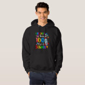 I Blasted Through 100 Days Of School 100th Day Tea Hoodie (Voorkant volledig)