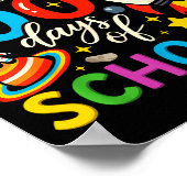 I Blasted Through 100 Days Of School Celebration  Poster (Hoek)