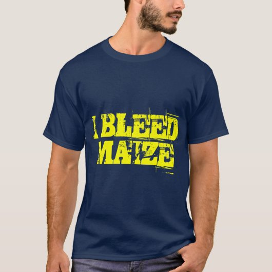 I BLEED MAIZE T-SHIRT (Voorkant)
