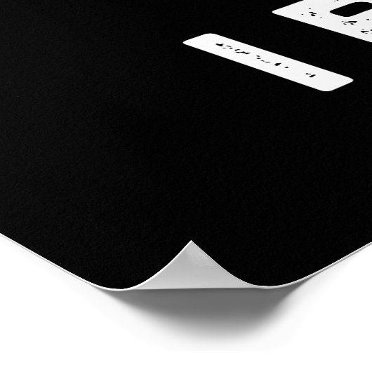 I Blue it Funny Artist Paint Donk BG Poster (Hoek)