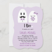 I Boo Halloween Wedding Invitations Kaart (Voorkant)