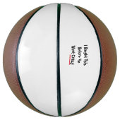 I bought this before he went crazy basketbal (Verticaal)