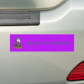 I BRAKE FOR VOIDBIRDS STICKER (En voiture)