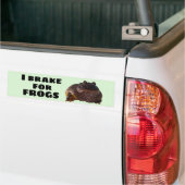 I brake Frogs Bumpersticker (Op Truck)