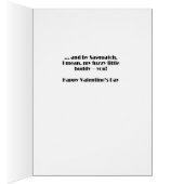 I Break for Sasquatch and You Valentine’s Day card (Intérieur (Droit))