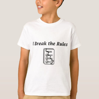 "I Break the Rules" T-Shirt amusant pour enfants -