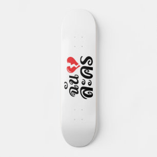 I Broken Heart (Love) Lakhon ĀThai Language Ā Skateboard