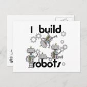 I Build Robots Briefkaart (Voorkant / Achterkant)