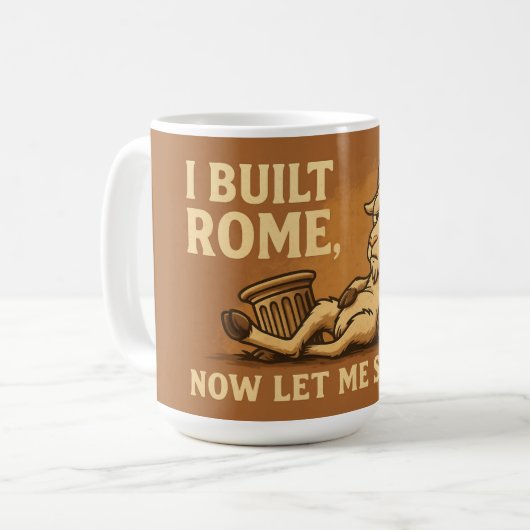 I Built Rome Goat Mug (Devant gauche)
