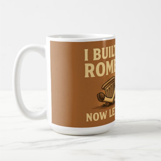 I Built Rome Goat Mug (Gauche)
