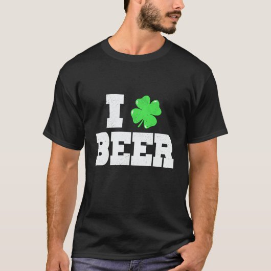I C Beer St Patricks Day Irish Pats Sarcastic T-shirt (Voorkant)