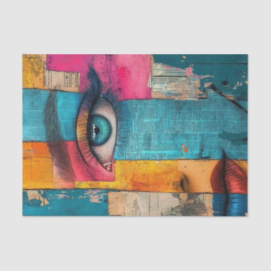 I C U COLLECTIE 6 TISSUEPAPIER (Voorkant)