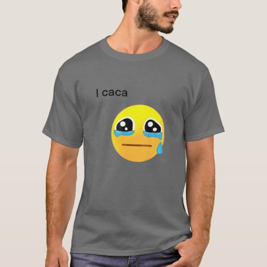 I Caca-pictogram Ontwerpkleding T-shirt (Voorkant)