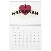 I calendrier de l'est 1733 de la savane de coeur (Mar 2026)
