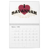 I calendrier de l'est 1733 de la savane de coeur (Feb 2026)