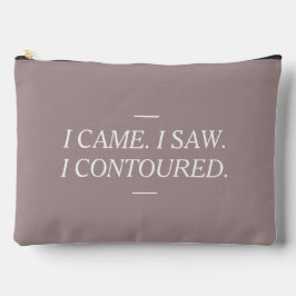 I Came I Saw I Contoured Makeup Pouch Etui