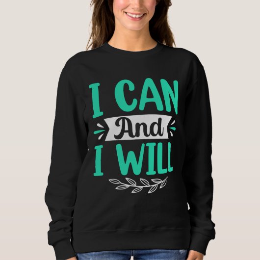 I Can And I Will Trui (Voorkant)
