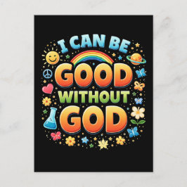 I Can Be Good Without God Briefkaart