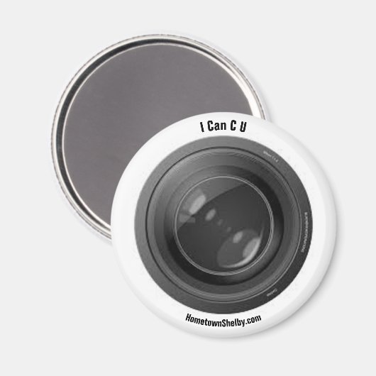 I Can C U Magnet (Recto/Verso)