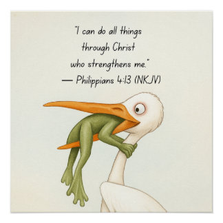 I can do all things perfect poster