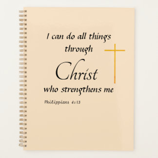 I can do all things through Christ