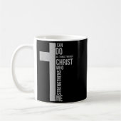 I Can Do All Things Through Christ Who Strengthens Koffiemok (Links)