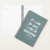 I can do anything funny motivational teal 2023 planner (Display)