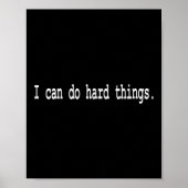 I Can Do Hard Things  Poster (Voorkant)