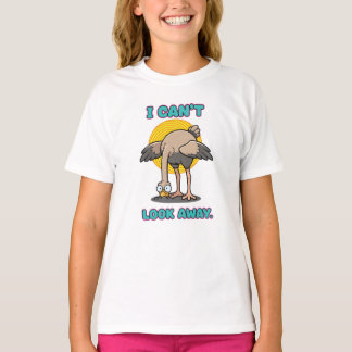 I Can’t Look Away Humor Art T-shirt