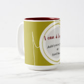 I Can & Will Photo Mug (Devant gauche)