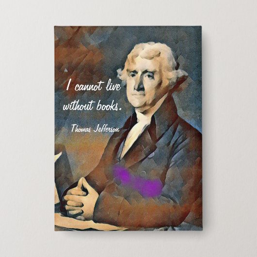 I Cannot Live Without Books, by Thomas Jefferson Button (Voorkant)