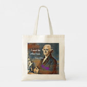 I cannot live without books. by Thomas jefferson Tote Bag (Achterkant)