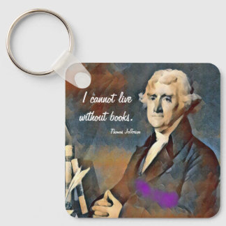 I cannot Live Without Books Sleutelhanger