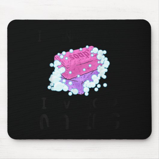 I Cannot Lye I Love Soap Making Homemade Soap Make Muismat (Voorkant)